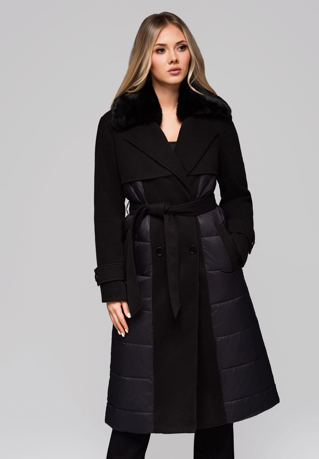 Women's waist coat LARICA OW-COWC-0104 v1 - black