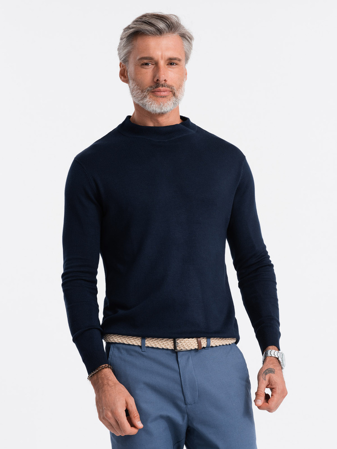 Men's sweater - navy E178