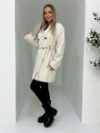 Fashionable women's coat CLR039 - beige