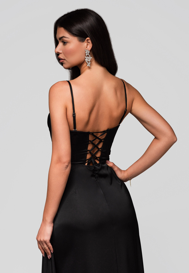 Evening dress LA-OM-DLR237 black