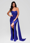 Evening dress LA-OM-DLR237 blue