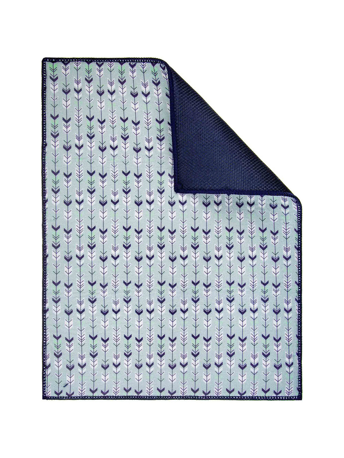 Dish drainer mat Arrow A696 - navy