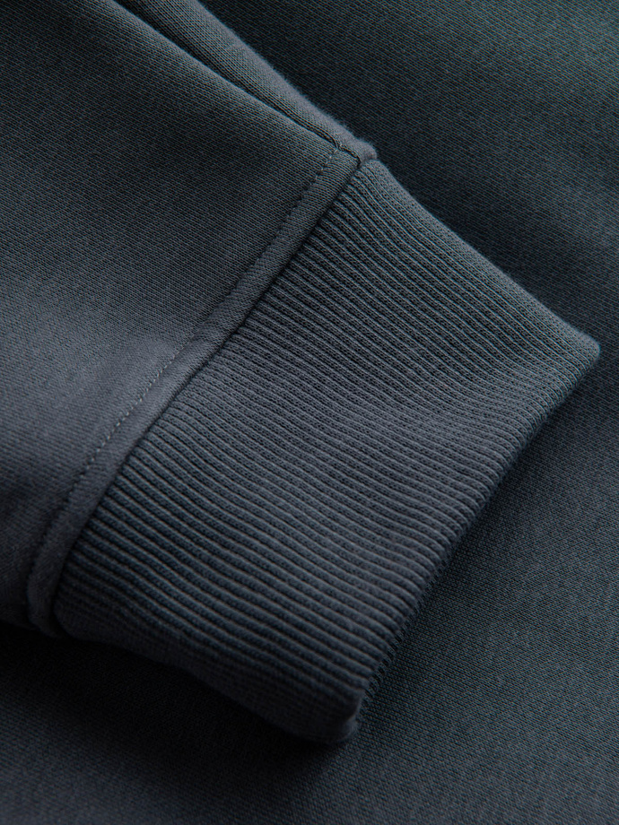 BASIC men's cotton sweatpants joggers - graphite V11 OM-PABS-0174