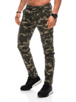 Men's cargo pants P1380 - beige