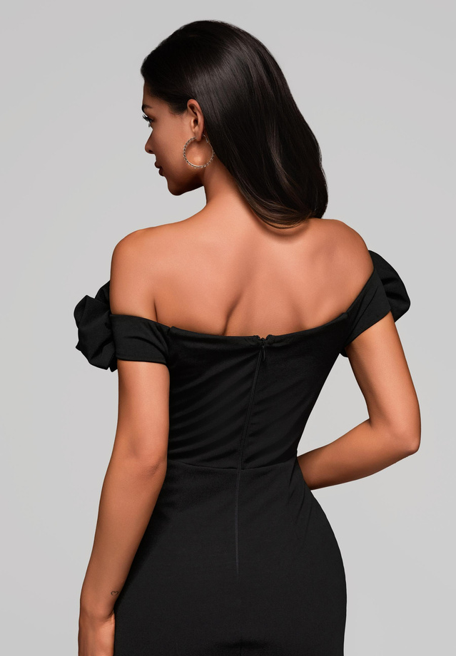 Evening dress LA-OM-DLR178 - black