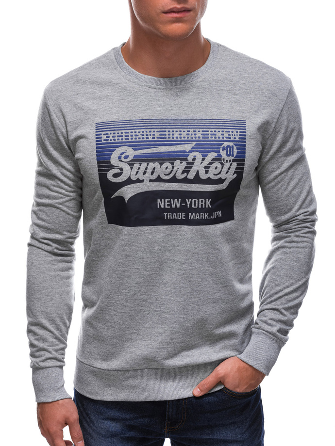 Men's sweatshirt B1527 - grey