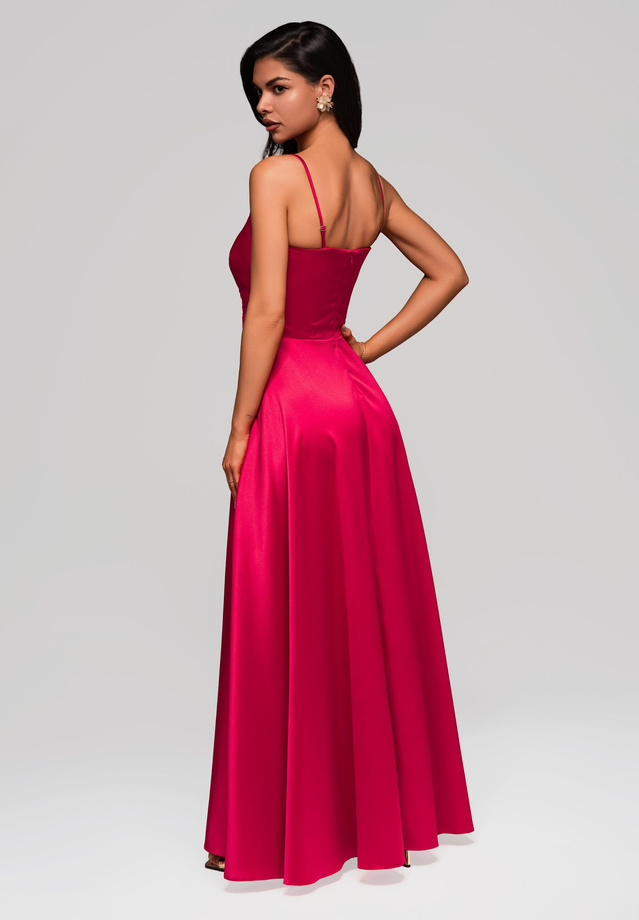 Evening dress LA-OM-DLR175 - red