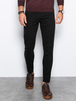 Spodnie męskie chinosy SLIM FIT - czarne V28 P1059