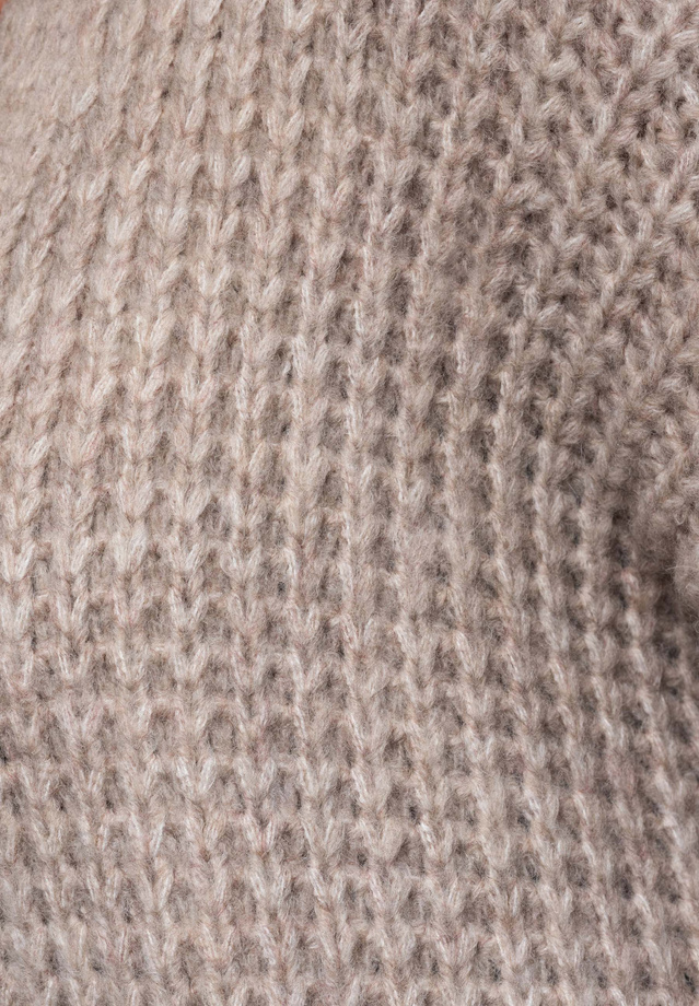 Women's cardigan LW-SWCD-0104 - light beige