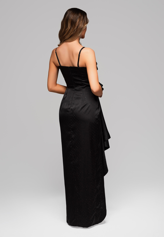 Evening dress LA-OM-DLR104 - black