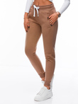 Women's sweatpants PLR070 - brown