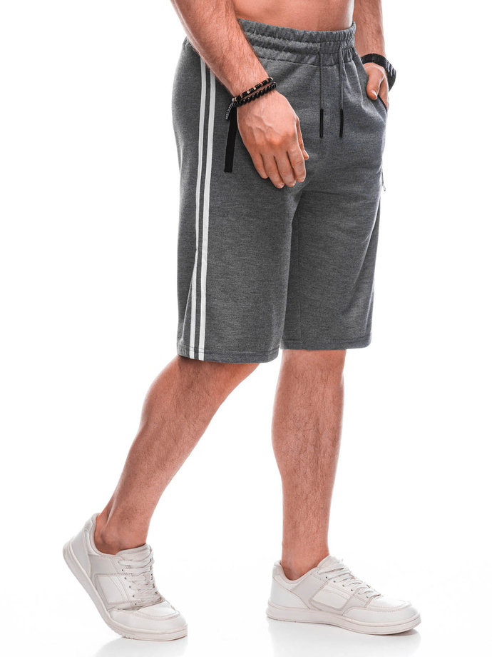 Men's sweatshorts W489 - dark grey