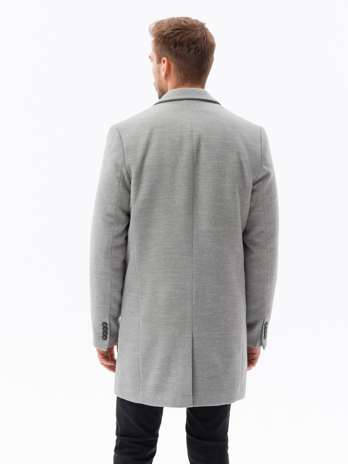 Men's coat - light grey C432
