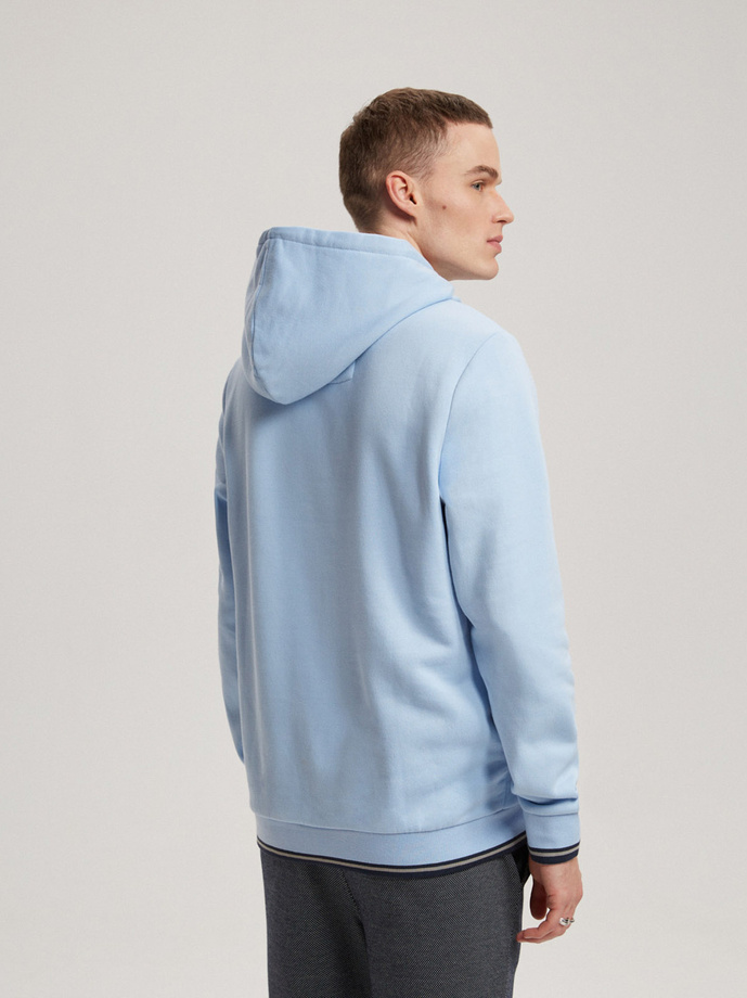 Men's sweatshirt PRM HD 023 B1578 - blue