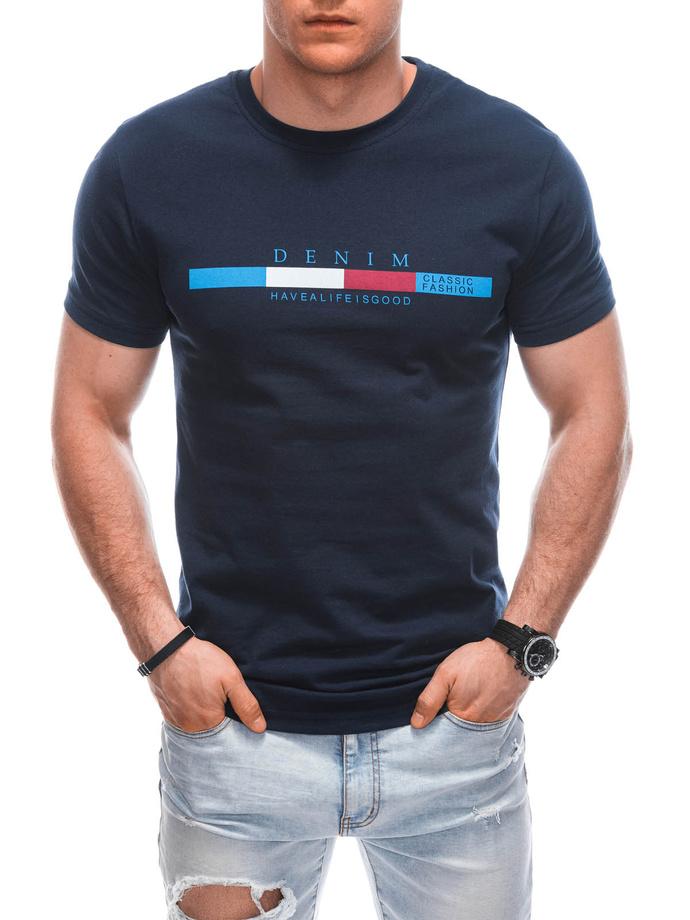 Men's t-shirt S1919 - navy