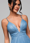 Evening dress LA-OM-DLR154 - light blue