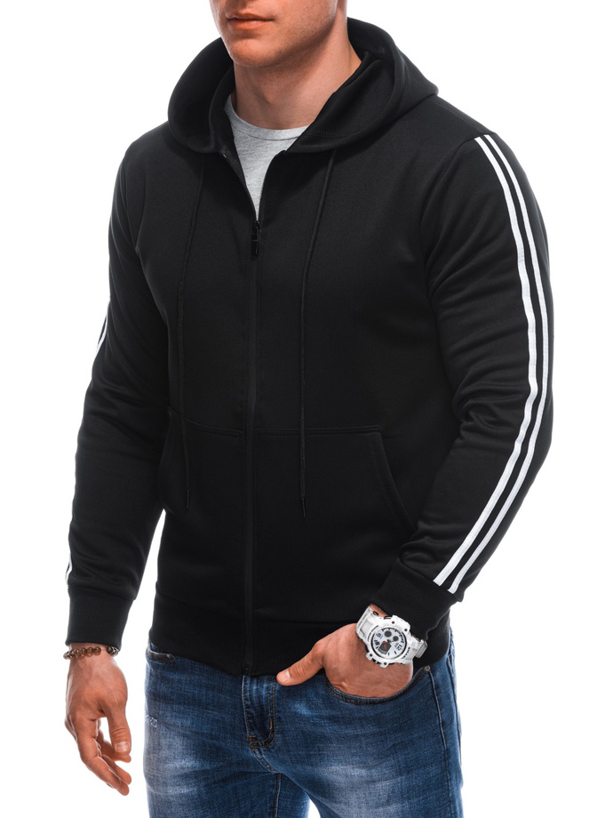 Men's zip-up sweatshirt B1670 - black