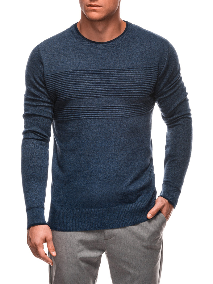 Men's sweater E243 - navy