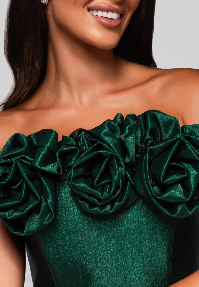 Evening dress LA-OM-DLR213 - green