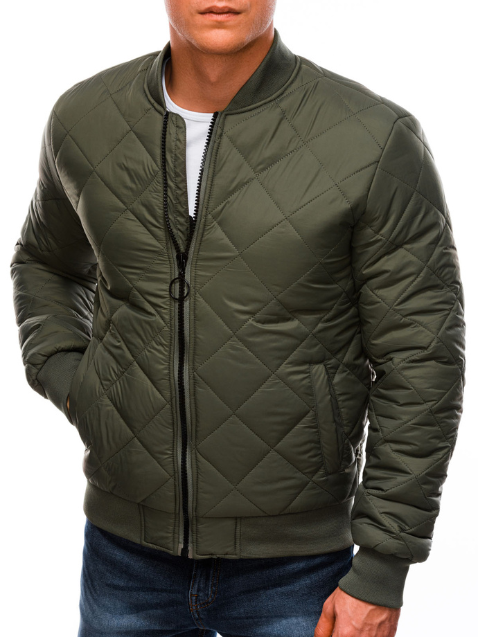 Men's mid-season jacket C531 - olive