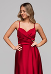 Evening dress LA-OM-DLR177 - fuchsia