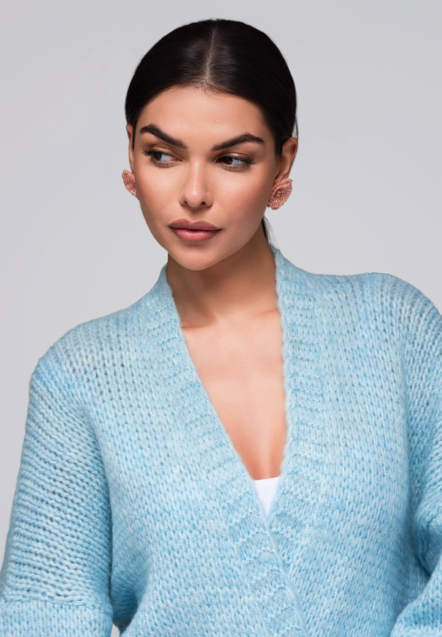 Sweter damski LW-SWCD-0105 - light blue