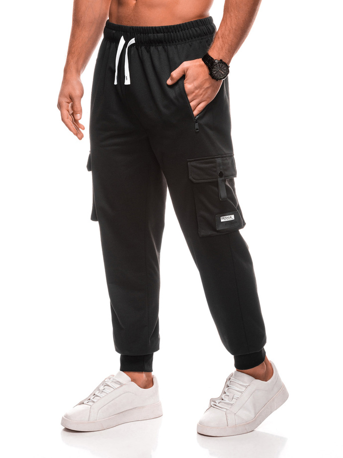 Men's sweatpants P1499 - black