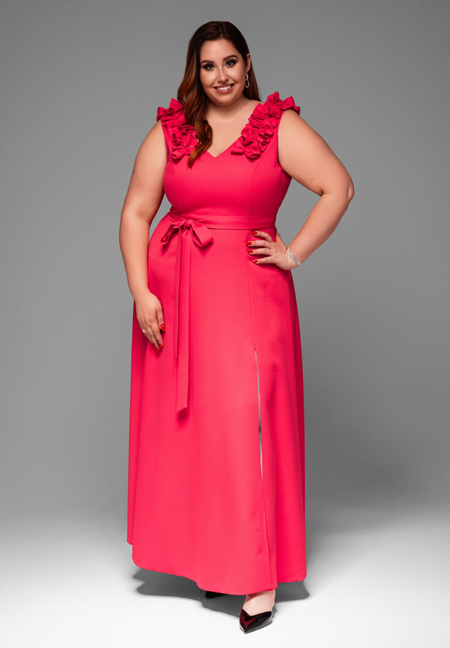 Evening dress LA-OM-DLR021 - red