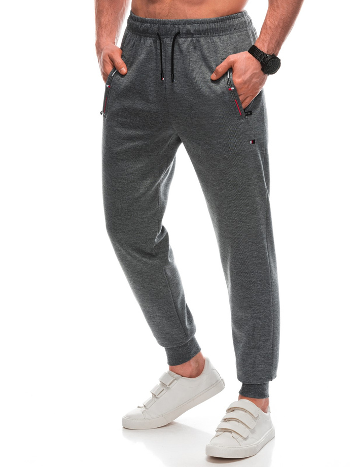 Men's sweatpants P1456 - grey