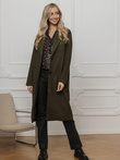 Women's coat CLR036 - dark green
