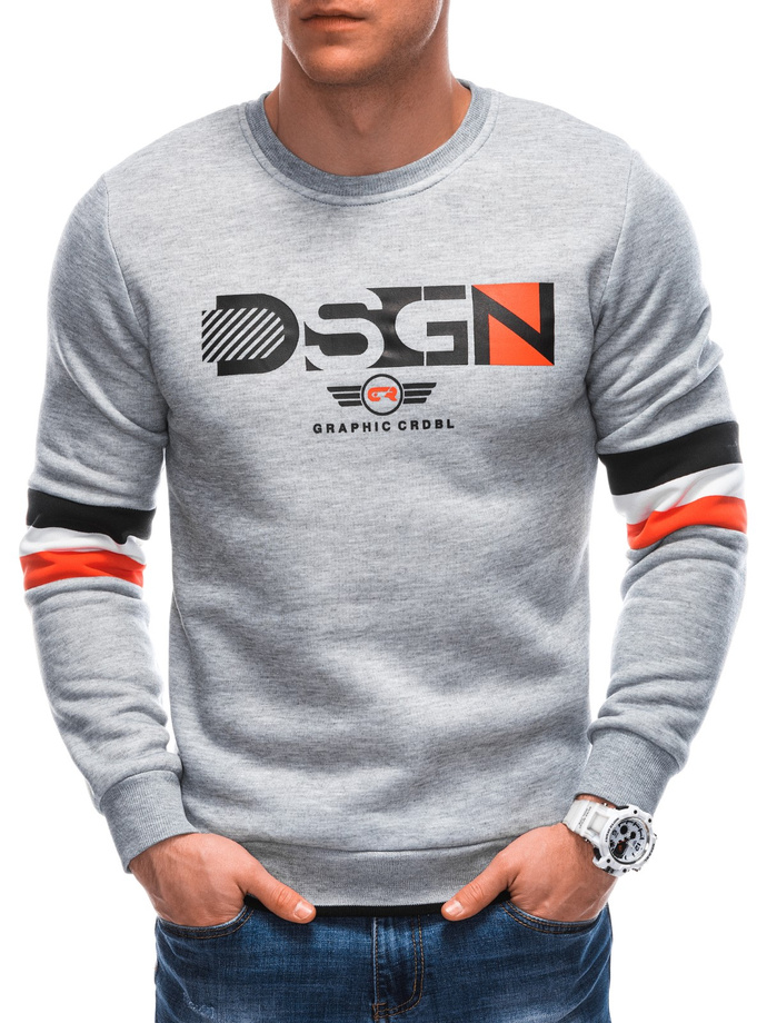 Men's sweatshirt B1626 - grey