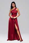 Evening dress LA-OM-DLR252 dark red