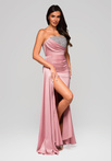 Evening dress LA-OM-DLR224 pink