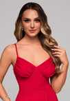 Evening dress LA-OM-DLR118 - red