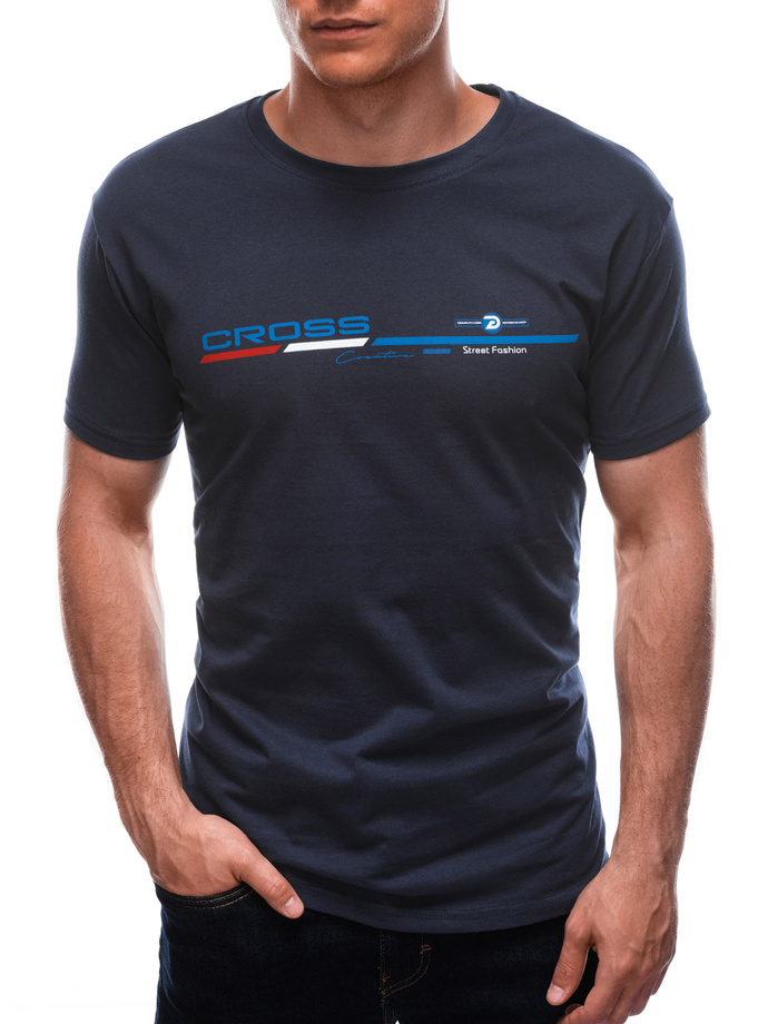 Men's t-shirt S1712 - navy