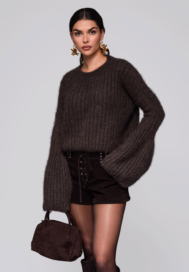 Sweter damski LW-SWSW-0110 - brown