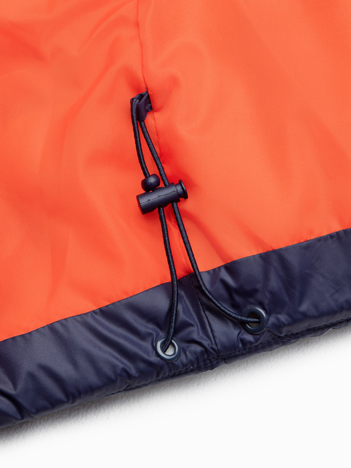 Men's winter jacket - dark blue C546