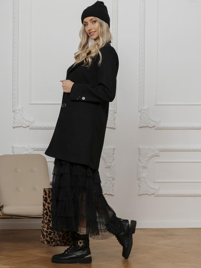 Women's coat CLR037 - black