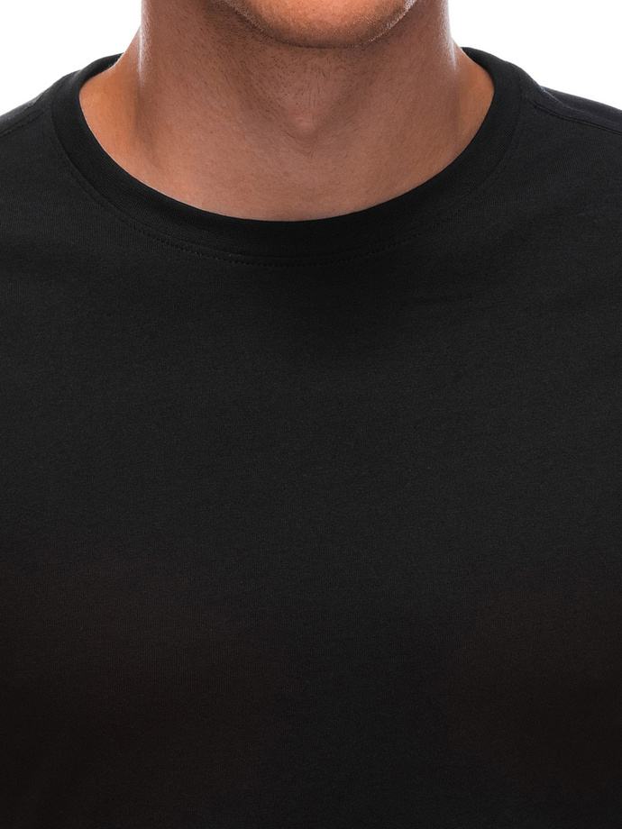 Men's plain longsleeve EM-LSBL-0103 - black