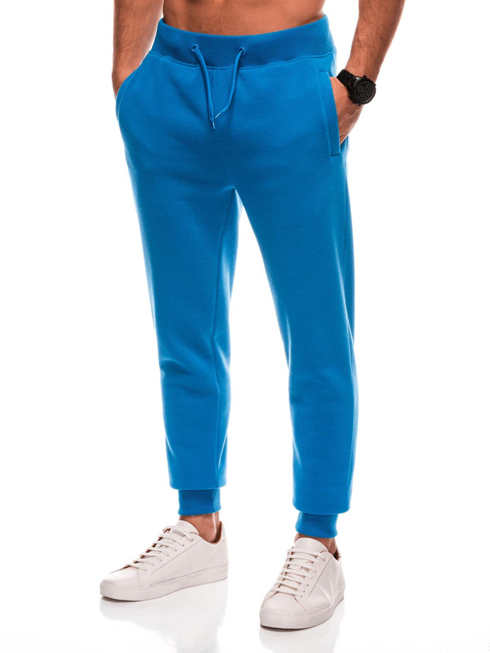 BASIC men's uniform jogger sweatpants - blue V1 EM-PABS-0108