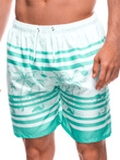Men's swimming shorts W510 - mint