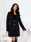 Fashionable women's coat CLR042 - black