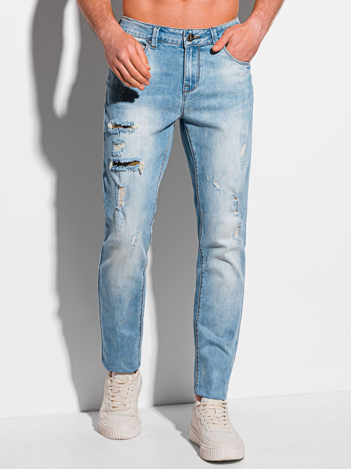 Men's jeans P1098 - blue