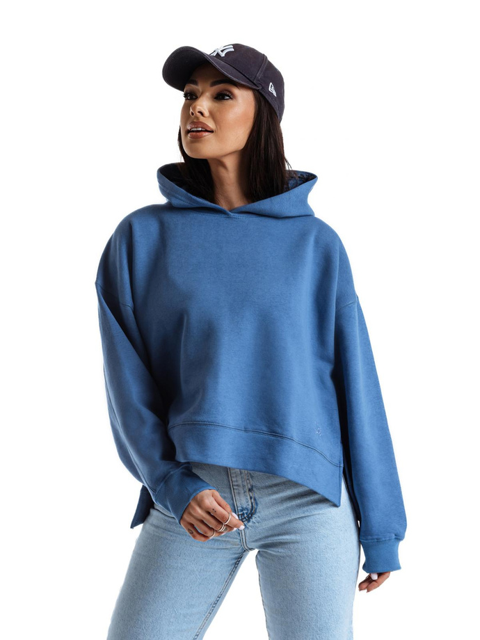 Women's hoodie TLR044 - blue