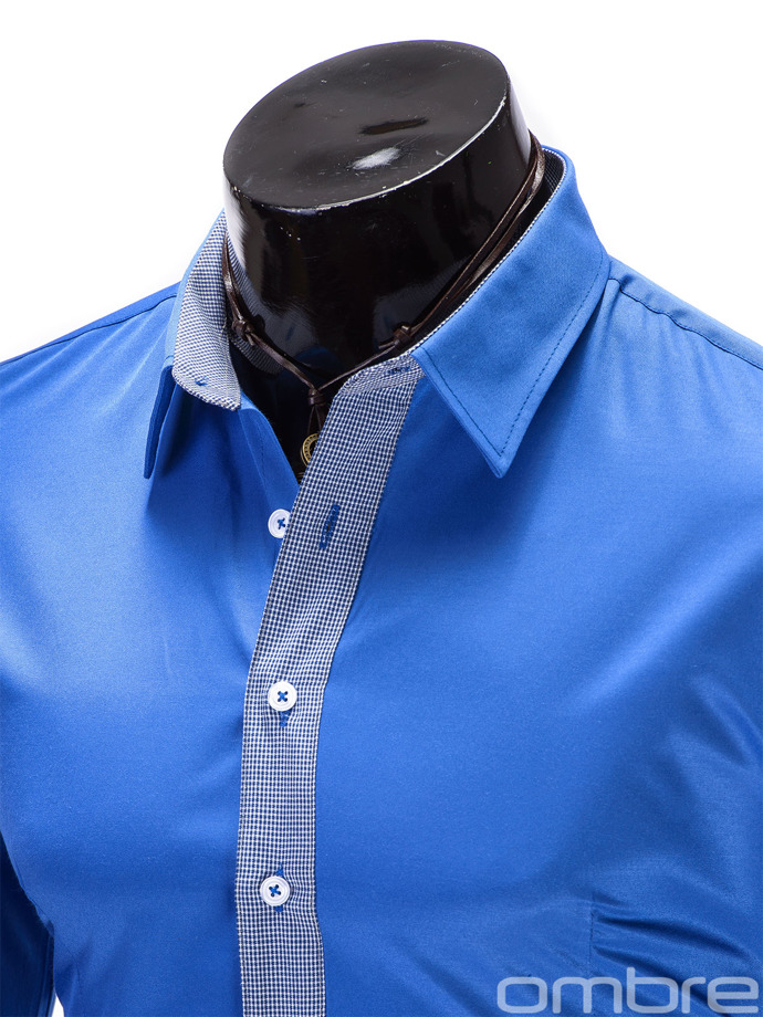 Koszula K101 - niebieska