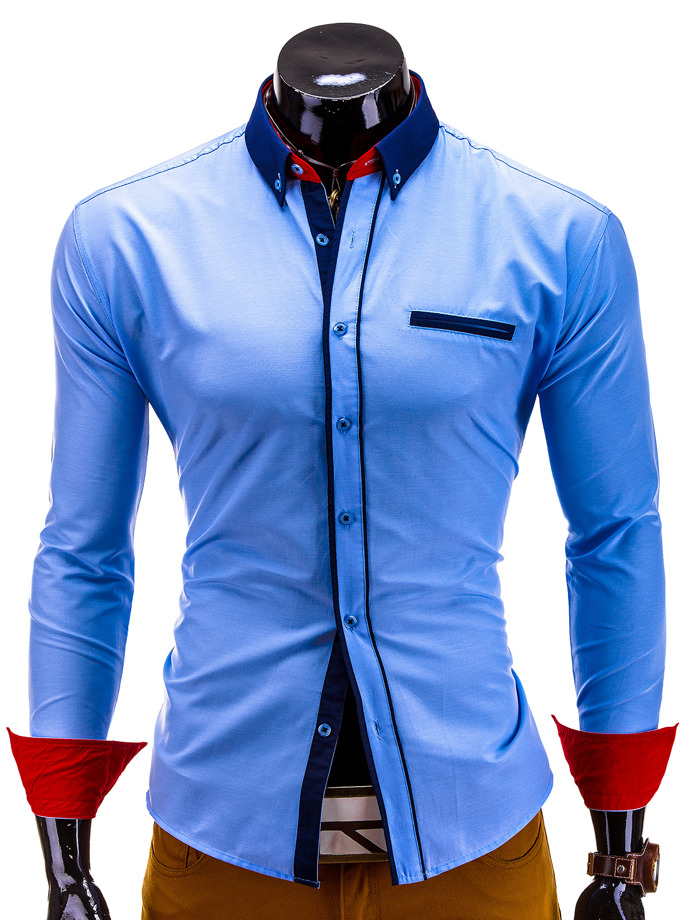 Koszula - błękitna K215