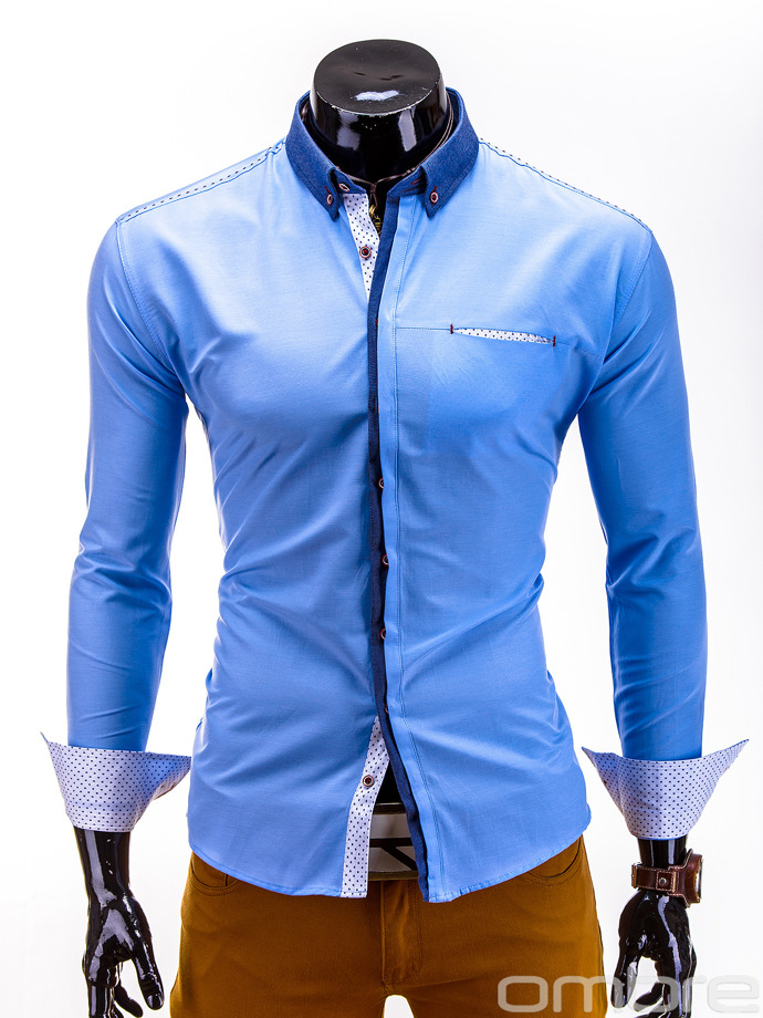 Koszula - błękitna K235