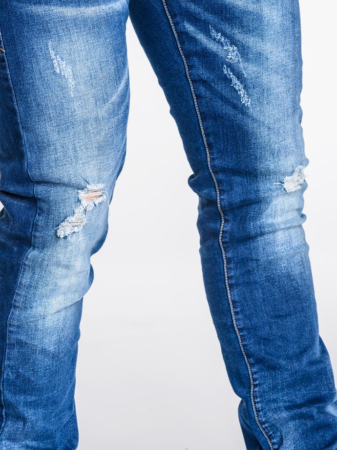 Spodnie P486 - jeansowe