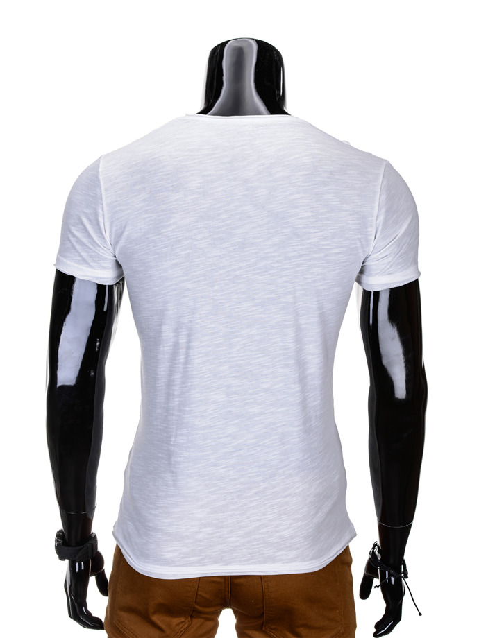 T-shirt S648 - biały