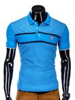 T-shirt S324 - niebieski